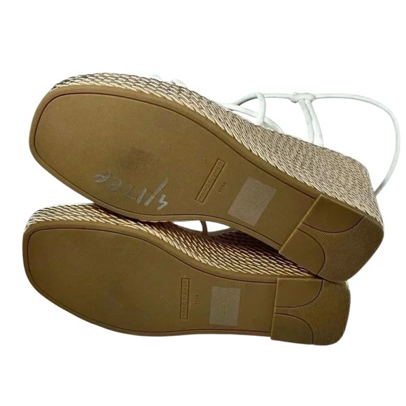 Marc Fisher Zeki Size 11 Platform Wedge Sandal Espadrille - Picture 6 of 7